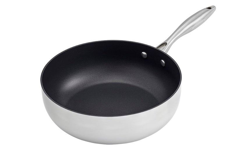 Scanpan - 65082600 Scanpan CTX Covered Deep SautÃ¨ Pan, 4 Quart, Silver - Image 2